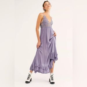 Free People One Adella Maxi Slip Dress